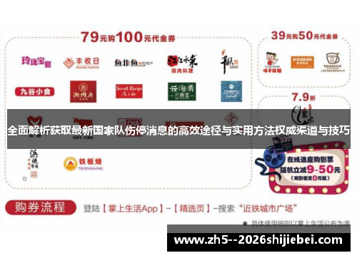 全面解析获取最新国家队伤停消息的高效途径与实用方法权威渠道与技巧